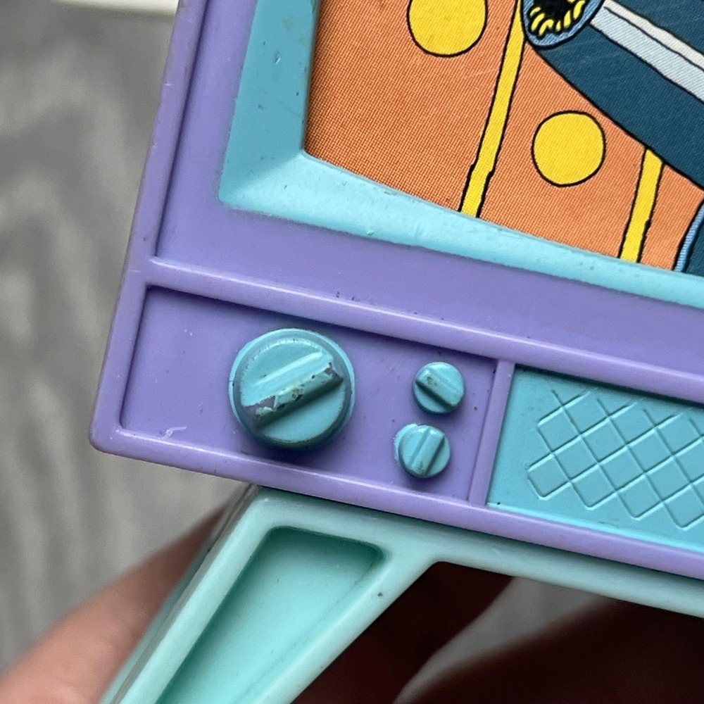Vintage 1990 The Simpsons TV Speech Bubble Set Talk Box Playset Twentieth Fox - Picture 10 of 10